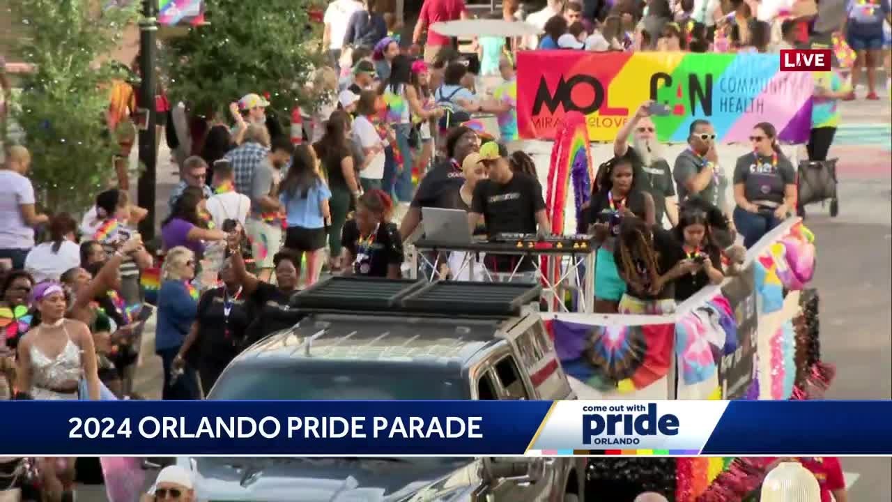 Orlando 2024 Come Out With Pride parade