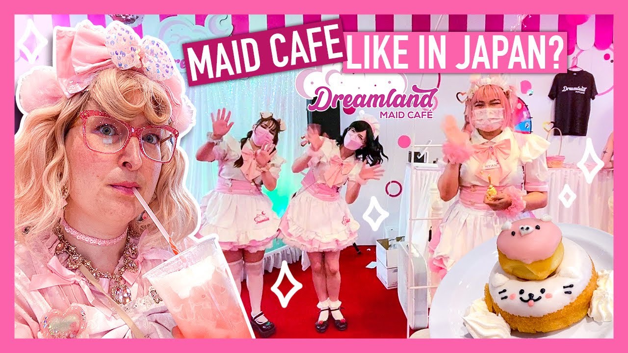 Trying Dreamland Maid Café for the first time!