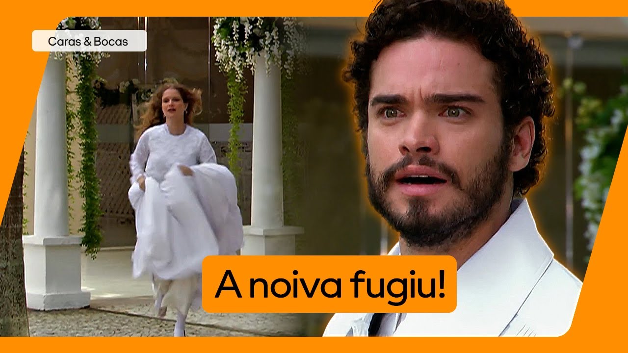 HANNAH FOGE DE SEU CASAMENTO | CARAS & BOCAS | GLOBOPLAY NOVELAS
