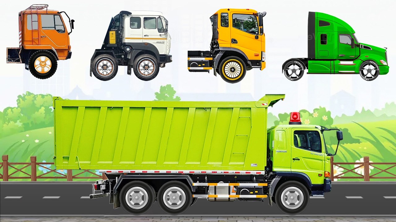 MENTEBAK GAMBAR TRUK PASIR GUESS THE IMAGE OFF DUMP TRUCK HEAD CORRECTLY CONSTRUCTIONS VEHICLE