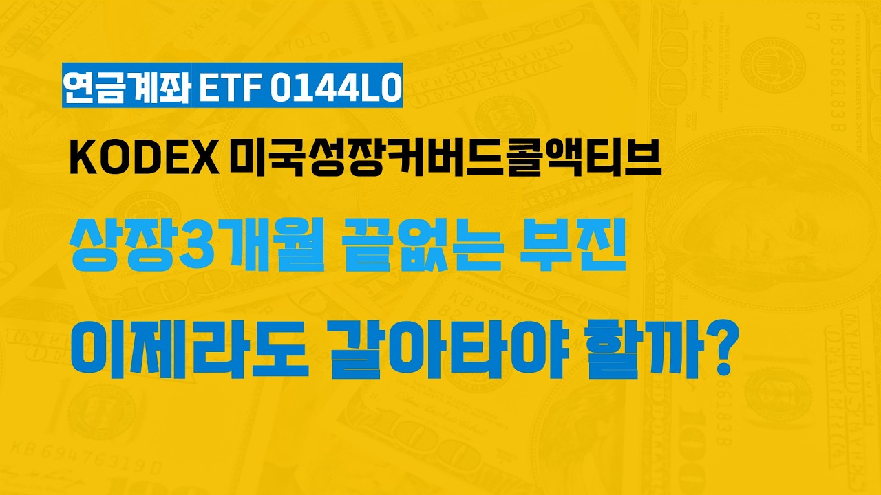 공포탐욕지수 '9' 커버드콜 투자 계속해도 될까?