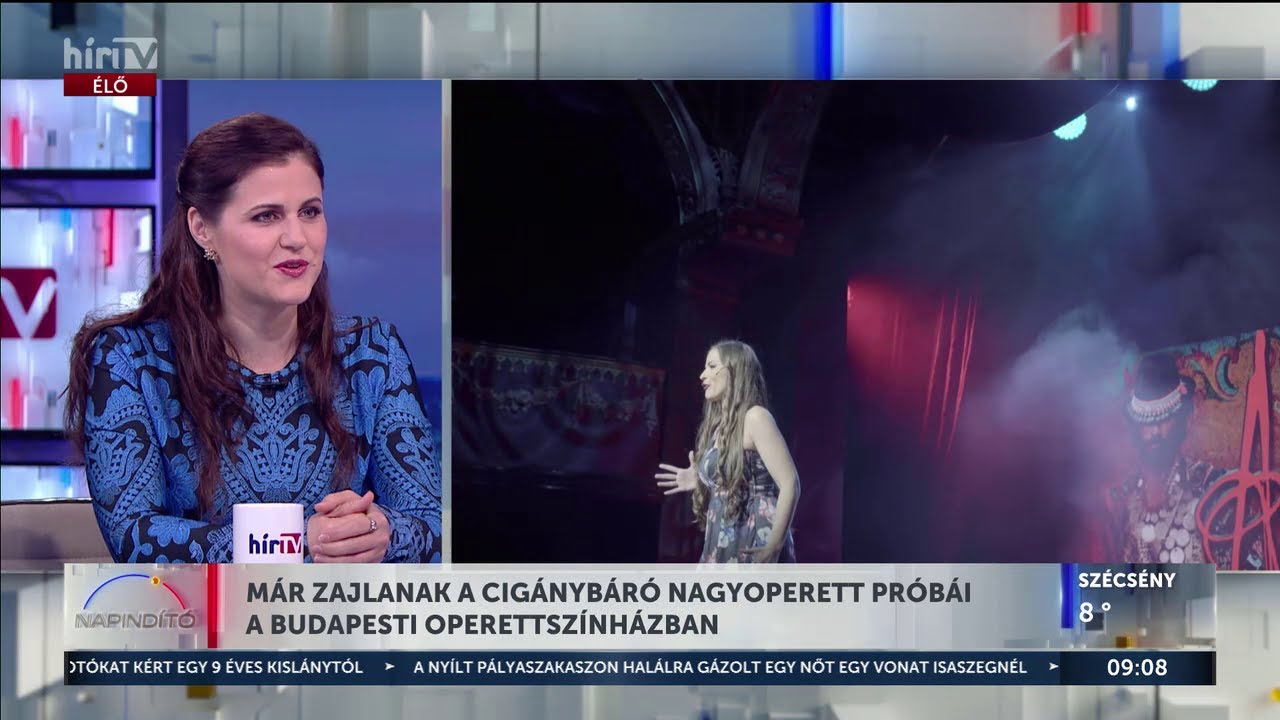 Már zajlanak a Cigánybáró nagyoperett próbái a Budapesti Operettszínházban - HÍR TV+
