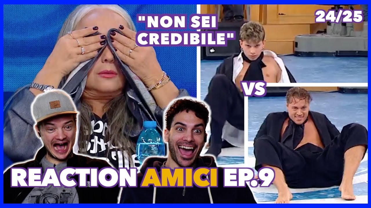 NON siamo assolutamente d'accordo | Reaction Amici ep.9