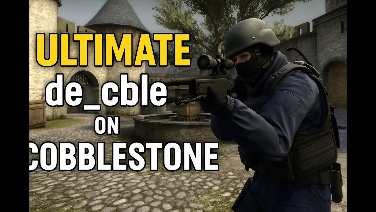 Counter Strike Map  de_cbble Gameplay | Tactical Masterclass on Cobblestone &ndash; CS:GO #cs  #de_cbble
