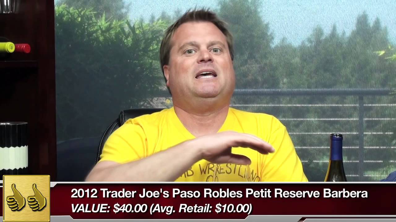 Trader Joe's Petit Reserve Barbera 2012, Two Thumbs Up Wine Review