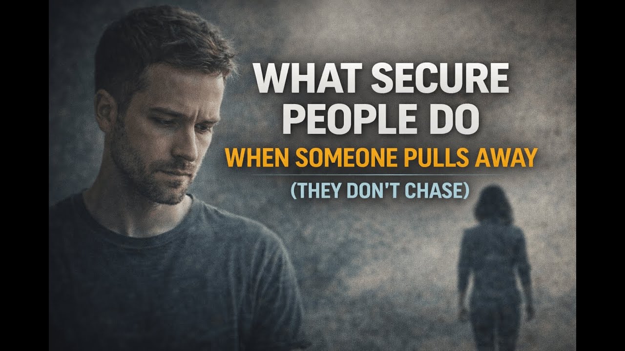 What Secure People Do When Someone Pulls Away