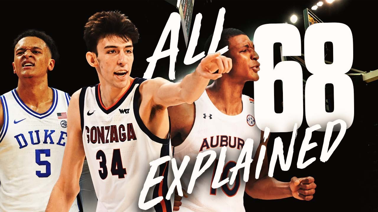All 68 NCAA Tournament Teams in 12 Minutes