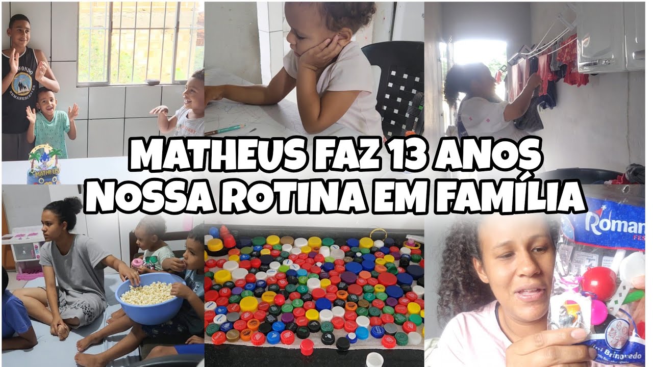 COMPRINHAS ALEATÓRIAS - A BELEZA DA SIMPLICIDADE - ANIVERSARIO DO MATHEUS