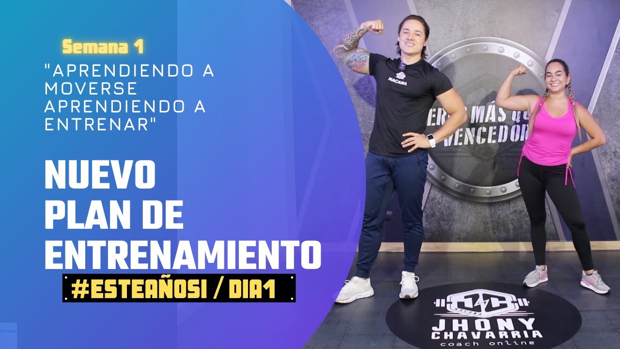 Entrenamiento para principiantes #ESTEAÑOSÍ DIA1