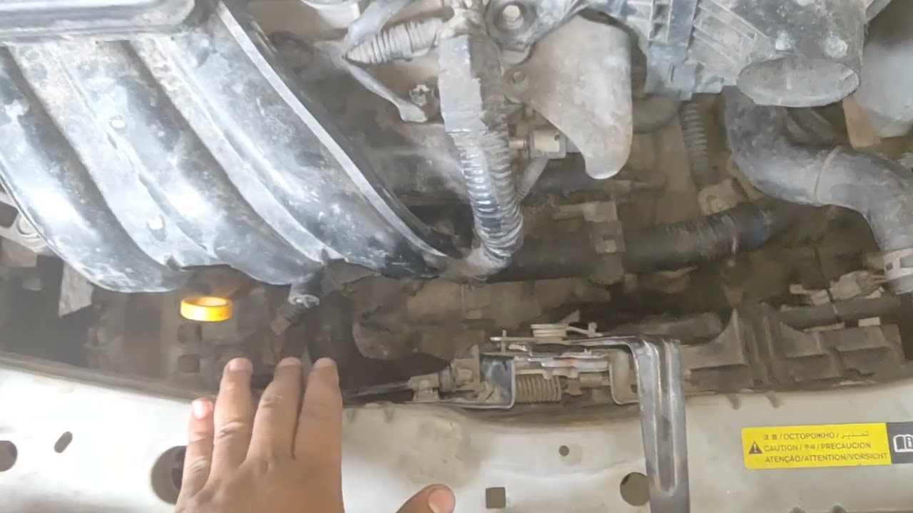 Nissan march temperatur panas naik, thermostat mampet.