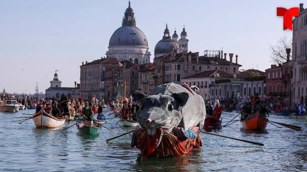 EN VIVO: Arranca el Carnaval de Venecia con el tradicional desfile de barcos por sus canales