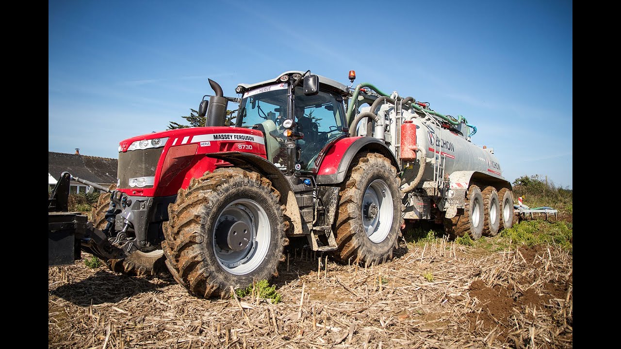 Massey-Ferguson 8730 / CUMA Plurien / PICHON