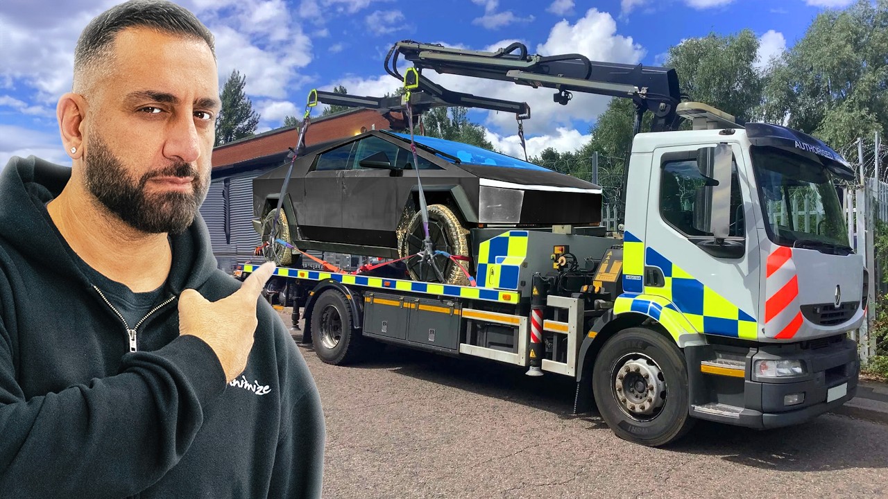 Police Seize UK Cybertruck!