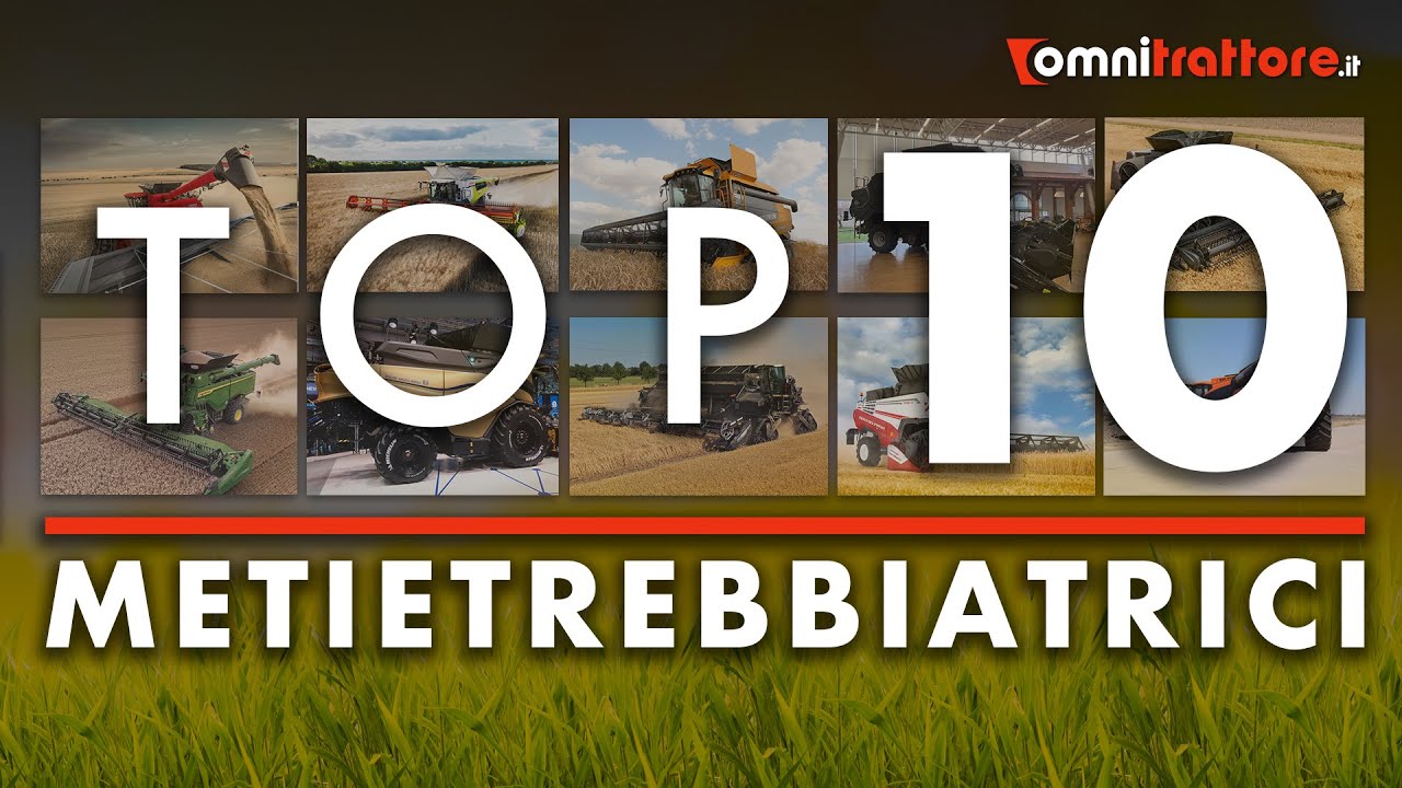 10 Mietitrebbie TOP per il 2024-25: le migliori al mondo