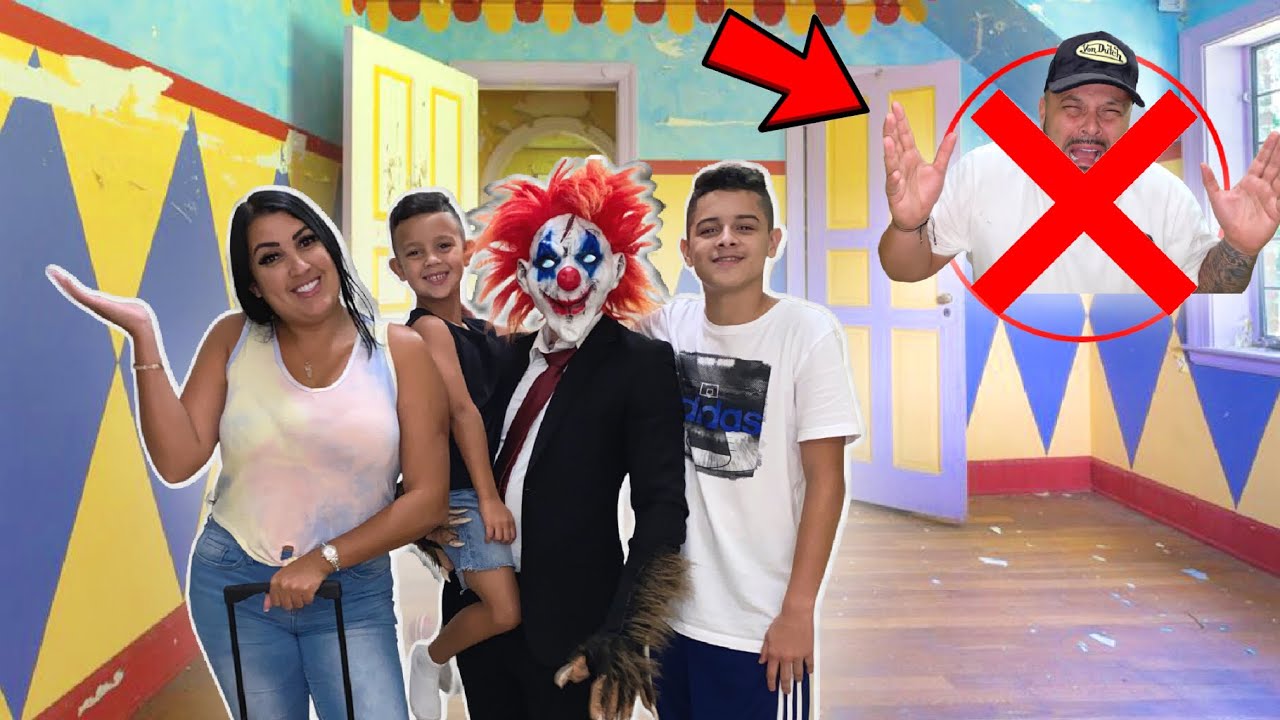 HAUNTED CLOWN TOOK HIS FAMILY !!!!!