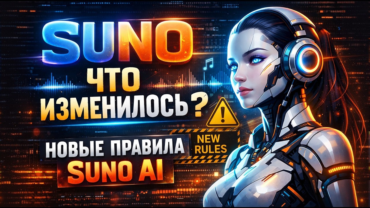 SUNO ЧТО ИЗМЕНИЛОСЬ? Новые правила (МАСТЕР SUNO)