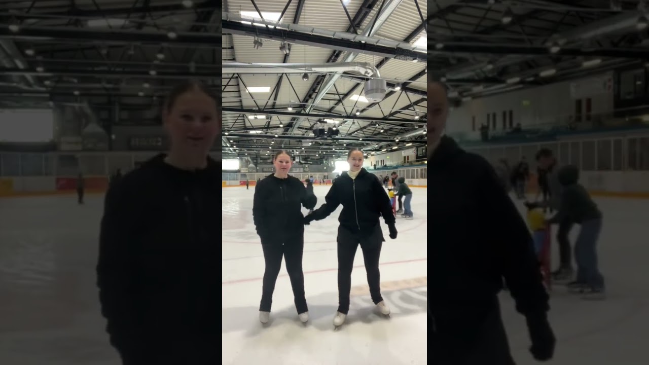 Dance on ice 💗⛸️/ #heytereza #dance #2025 #eislaufen #waldau #freundschaft