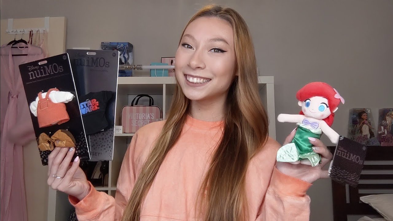 DISNEY NUIMOS! ARIEL THE LITTLE MERMAID PLUSH DOLL + DRESS UP / REVIEW 🧜‍♀️👗👕