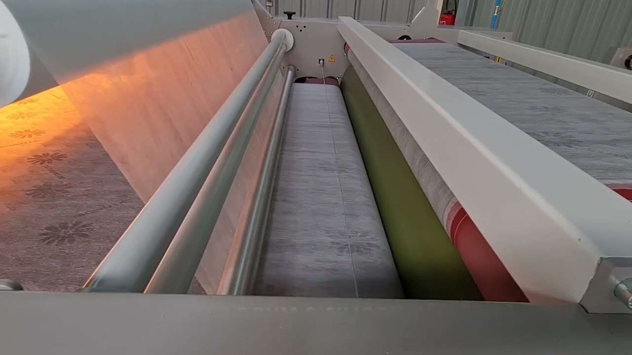 POWDER LAMINATION LINE WITH BARCODE & CROSS CUTTER