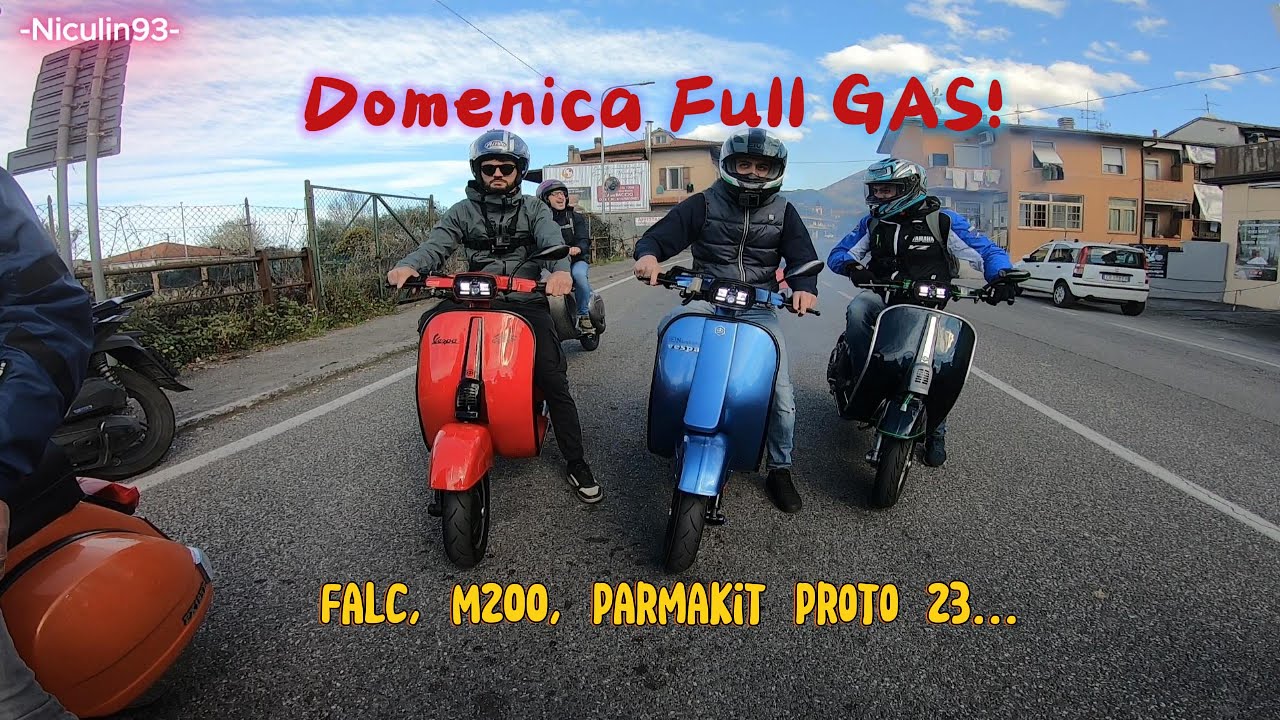 Vespa Parmakit Proto23, M200, Falc... Domenica Full Gas - Niculin93