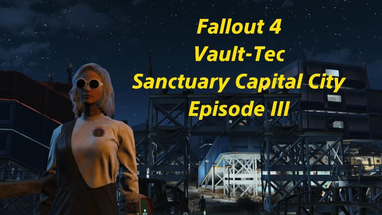 Fallout 4 Vault-Tec Sanctuary Capital City Tour [Episode III]- No Mods PS5