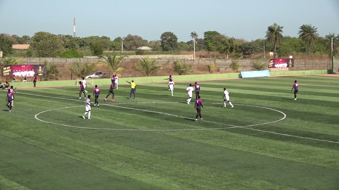 Real de Banjul FC vs BST Galaxy FC (1st half) ~ GFF League Division One
