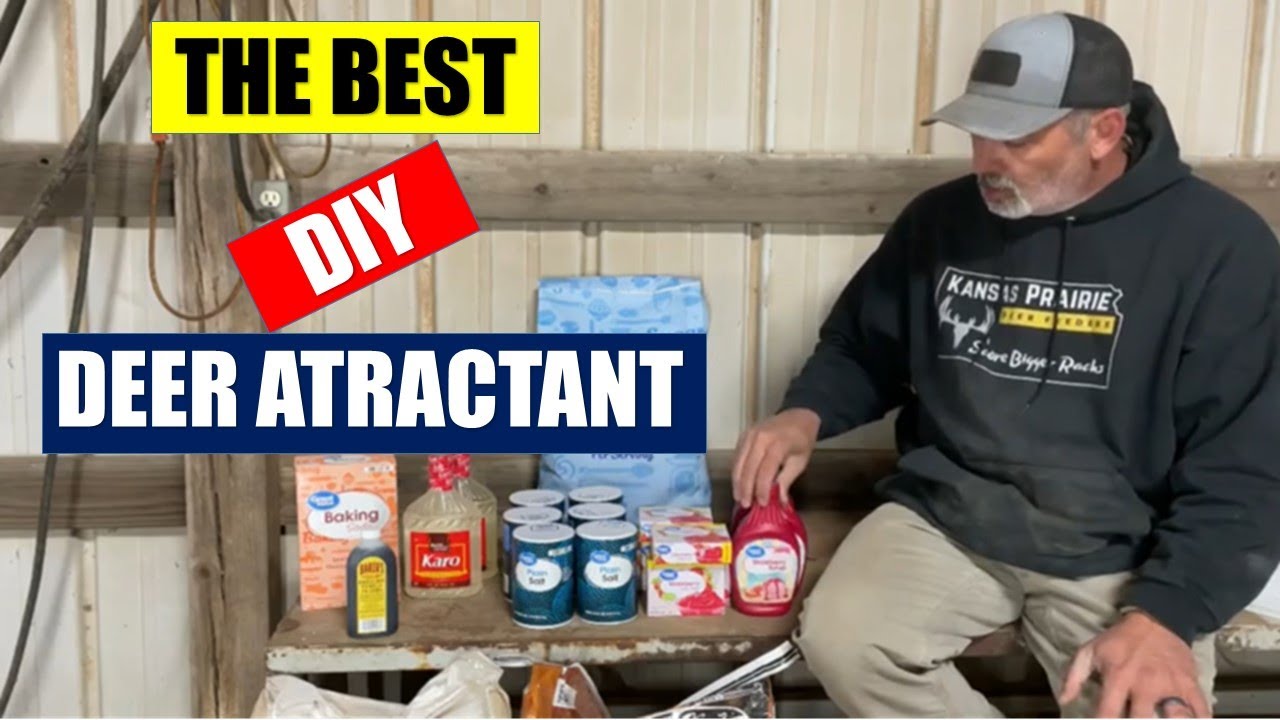 DIY deer attractant. QUICK how to make video on the best deer attractant I have came across.
