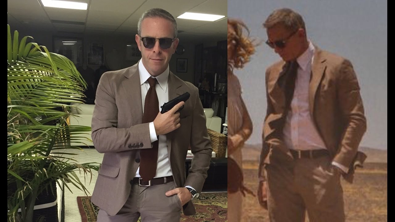 Spectre Morocco Post-Train Outfit