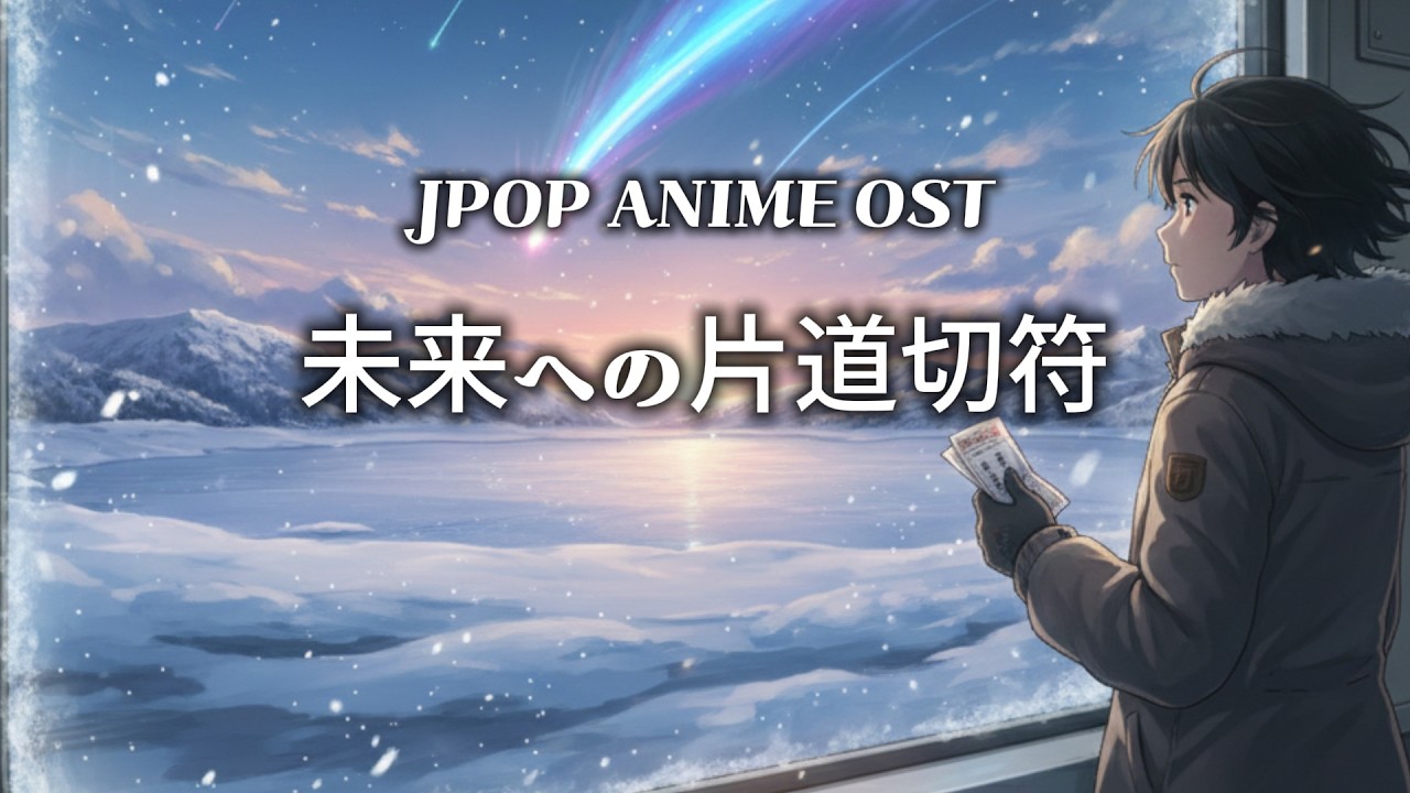 [JPOP] 未来への片道切符(미래로 가는 티켓), 일본 애니메이션에서 튀어나올 것 같은 노래Anime Style Original Music