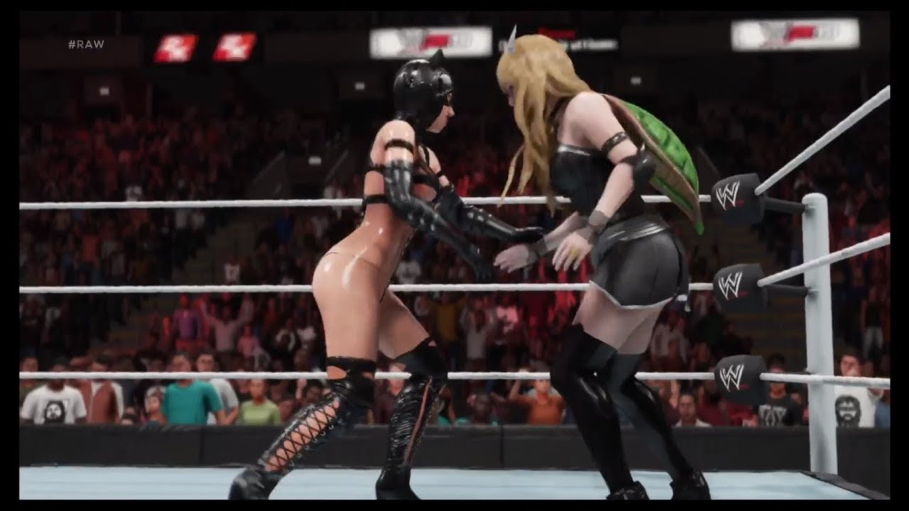 Catwoman vs. Bowsette (WWE 2k19) - Royal Girl Fights 😍