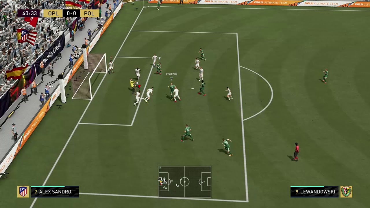 FIFA 21 Xbox One - Salvataggio di Cuadrado
