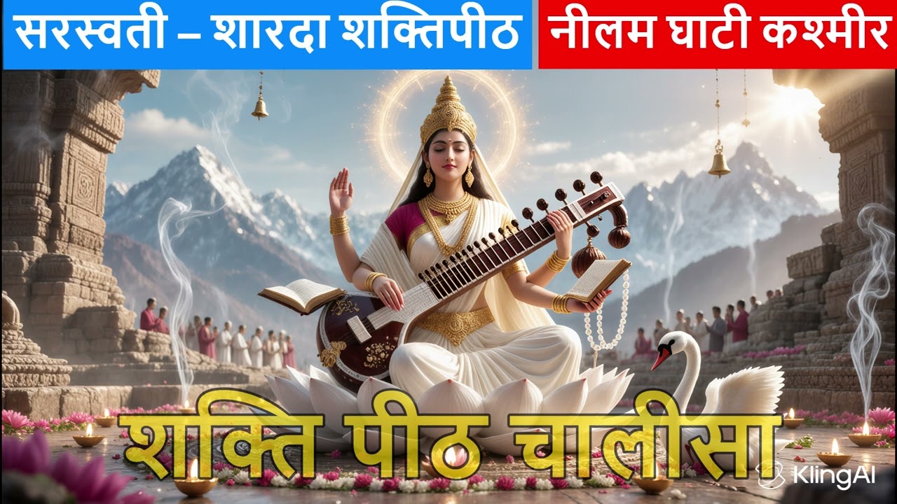 सरस्वती – शारदा पीठ चालीसा | Saraswati Chalisa | Maa Sharda Bhajan | देवी की कृपा पाएँ