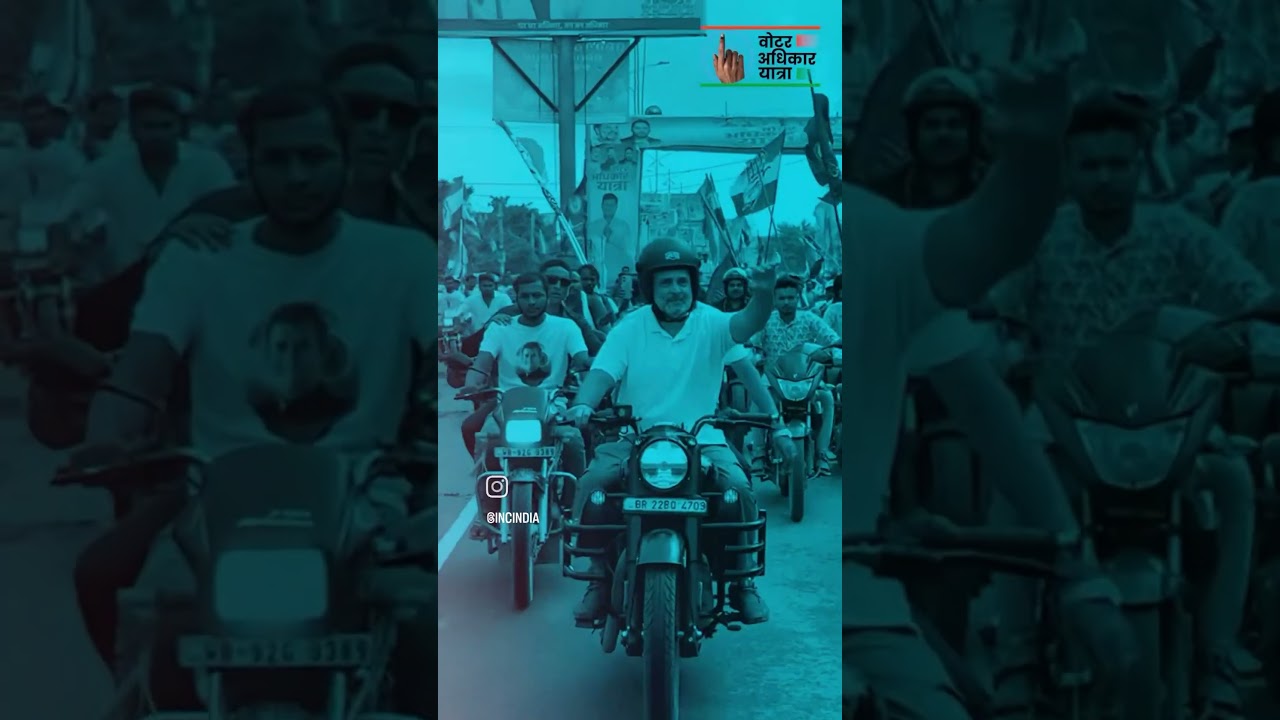 voter adhikar yatra 🇮🇳       #rahulgandhi #inspiration
