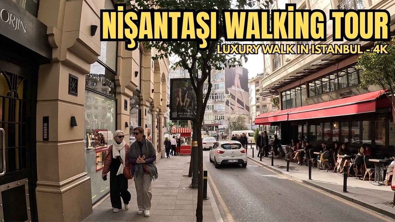 The Paris of Istanbul: Walking Through Nişantaşı Streets | Nişantaşı Walking Tour 4K  #istanbul
