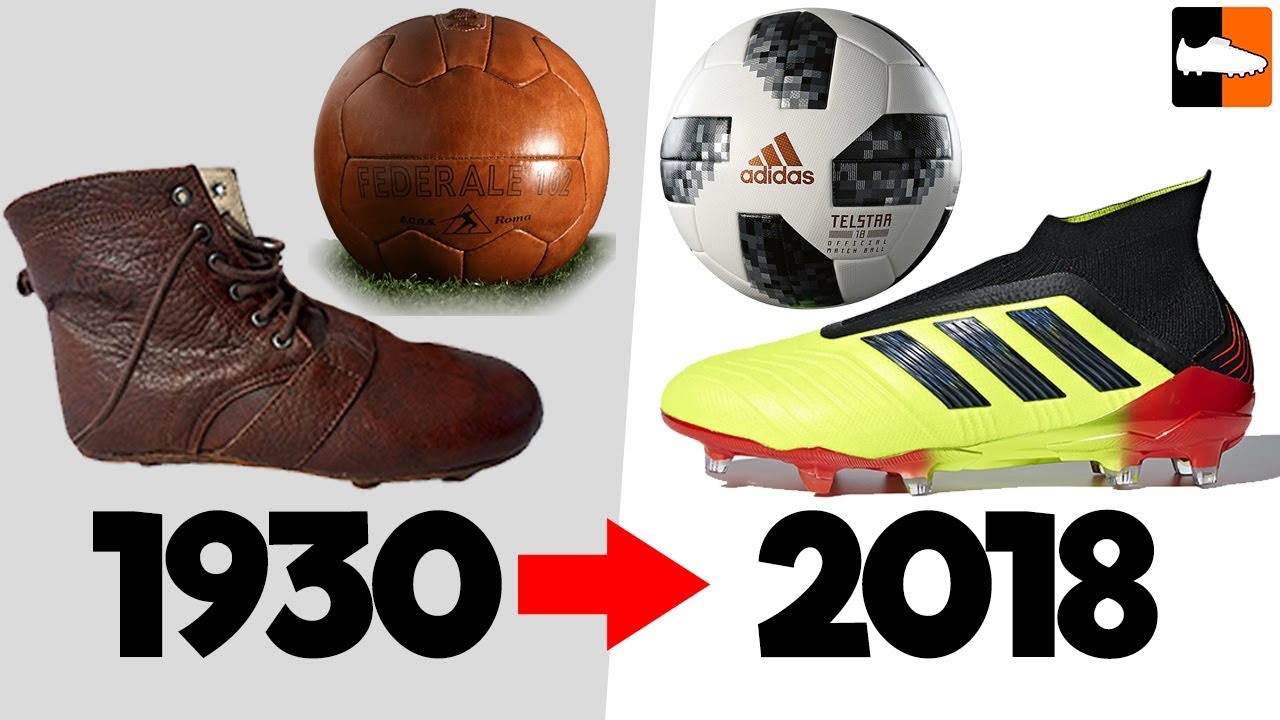 World Cup Evolution!! Soccer Cleats & Ball History