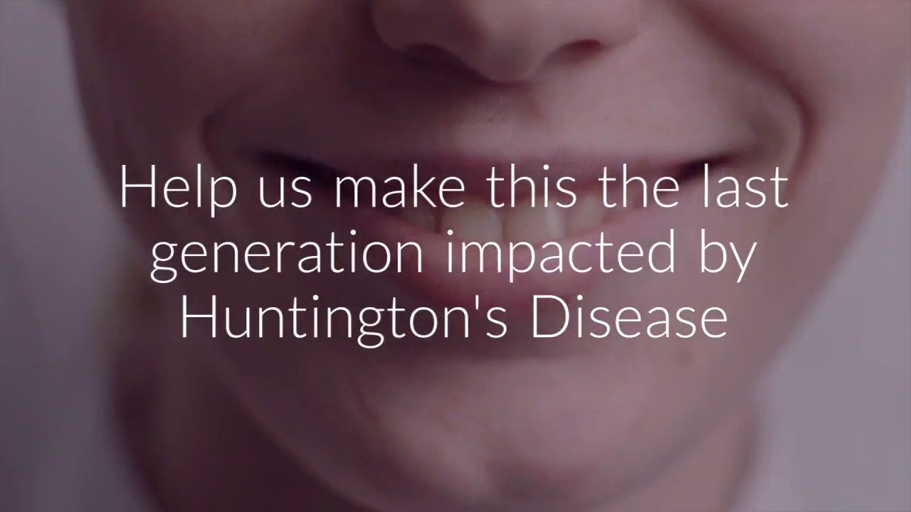 There is no cure for Huntington's disease...yet!