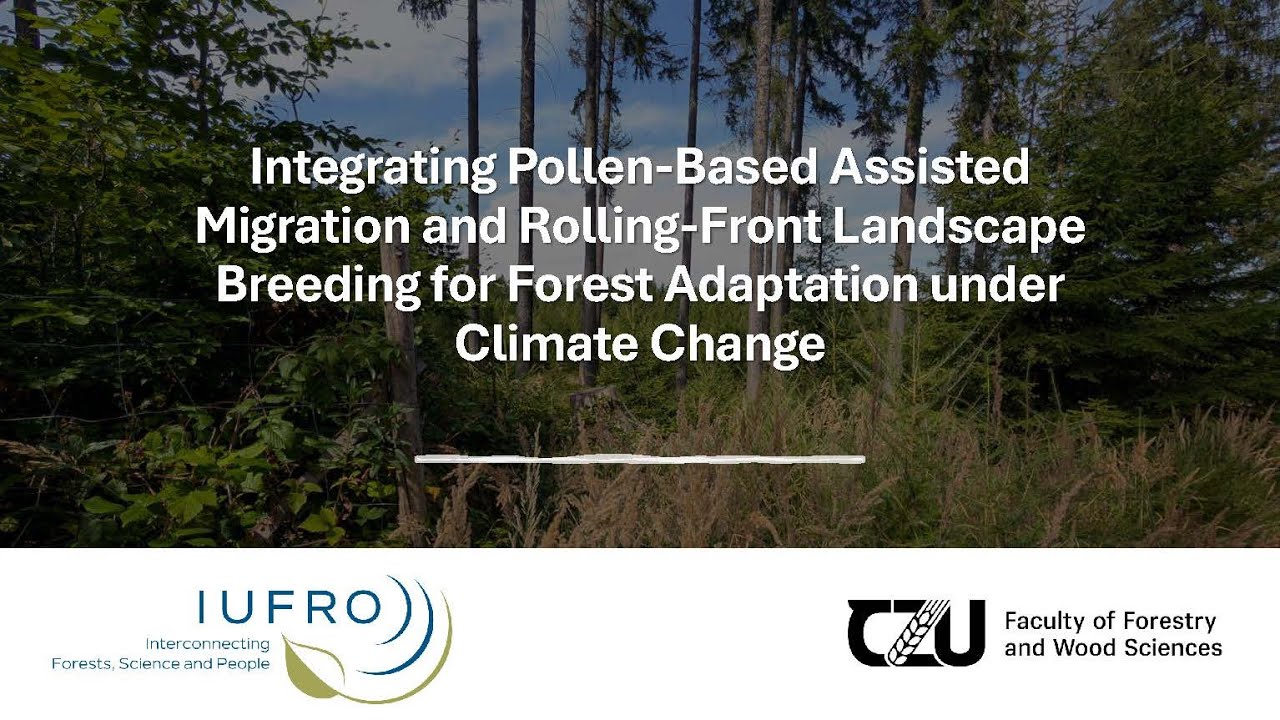 Integrating Pollen-Based Assisted Migration and Rolling-Front Landscape Breeding