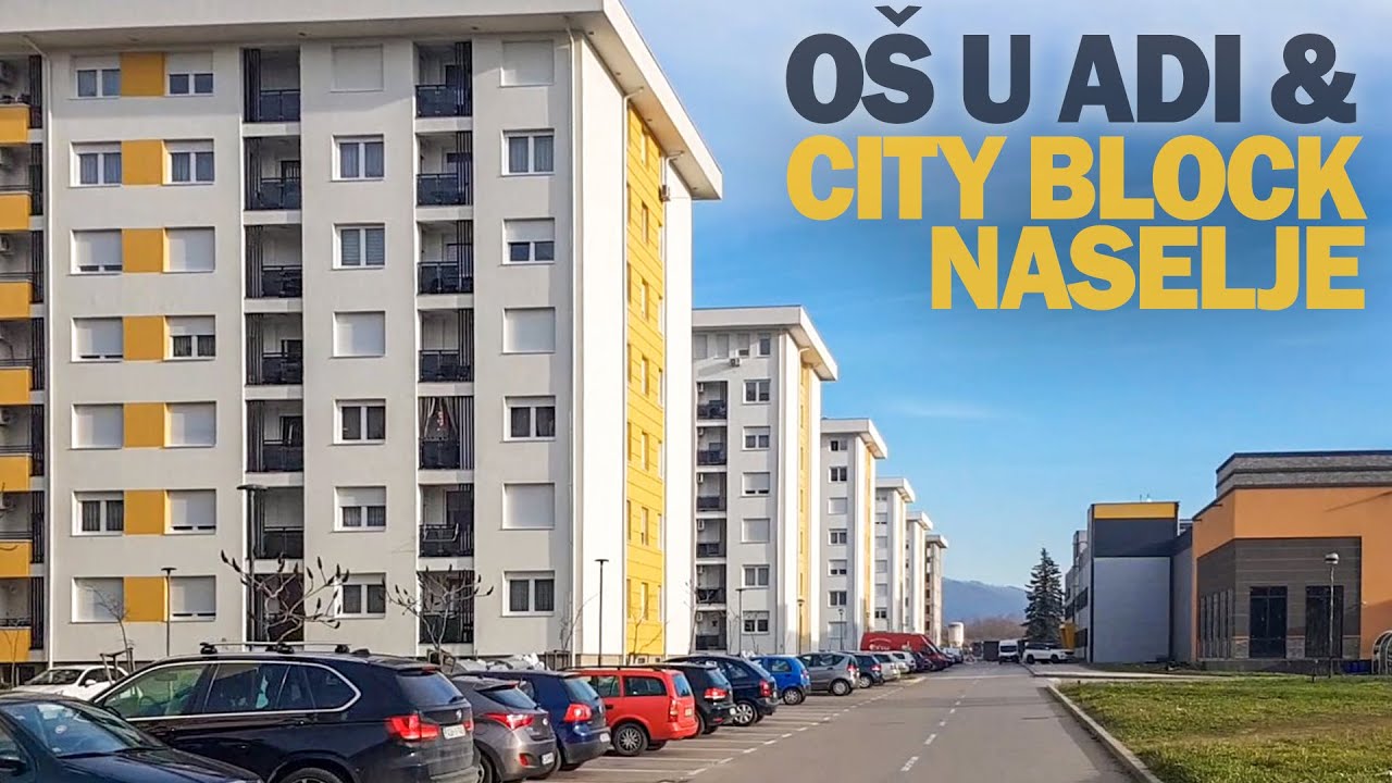 Banja Luka - City block naselje i škola u Adi