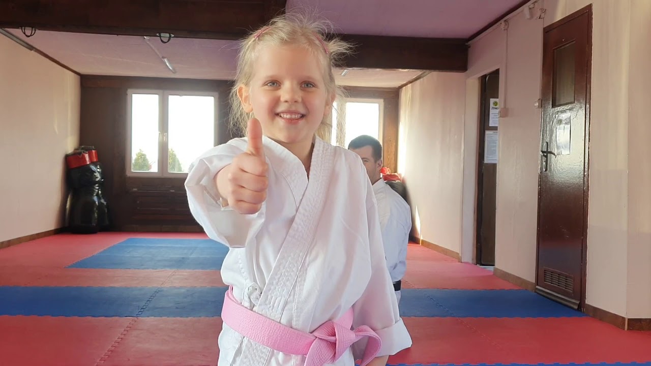 Trening karate przedszkolaka 1