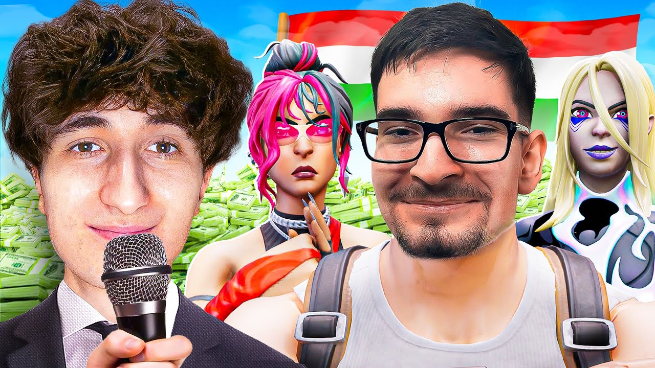 Rendeztem egy MAGYAR Fortnite Versenyt!
