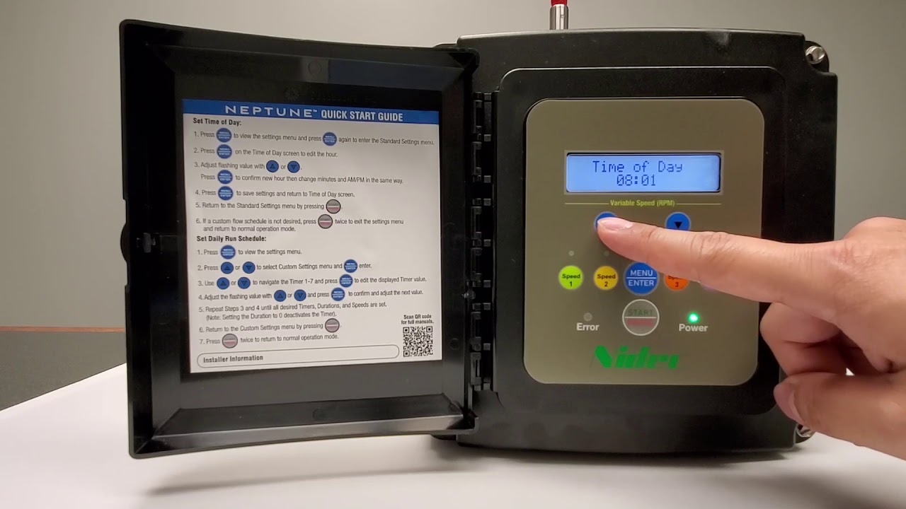 Neptune Motor Setup