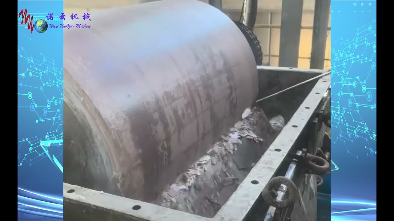 Cooling Drum Flaker Machine | Industrial Equipment Display