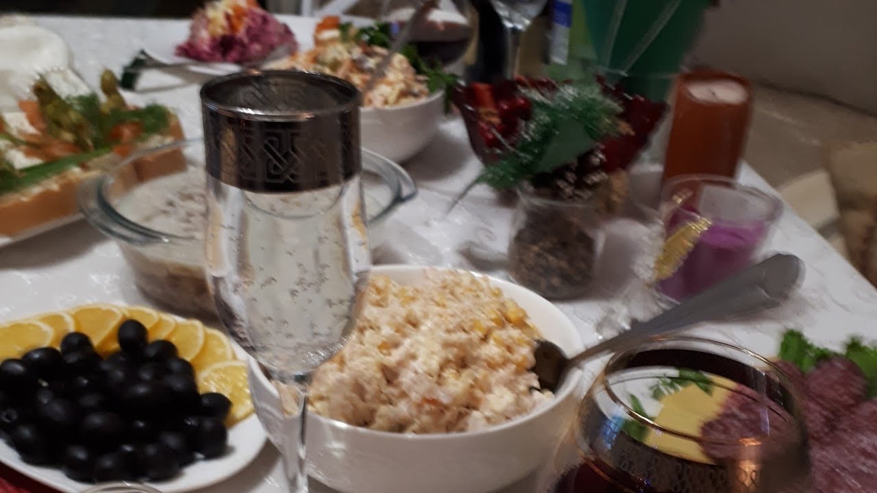 Как МЫ встретили НОВЫЙ ГОД в нашей новой квартире/Мои РЕЦЕПТЫ что я готовила#Казахстан #караганды