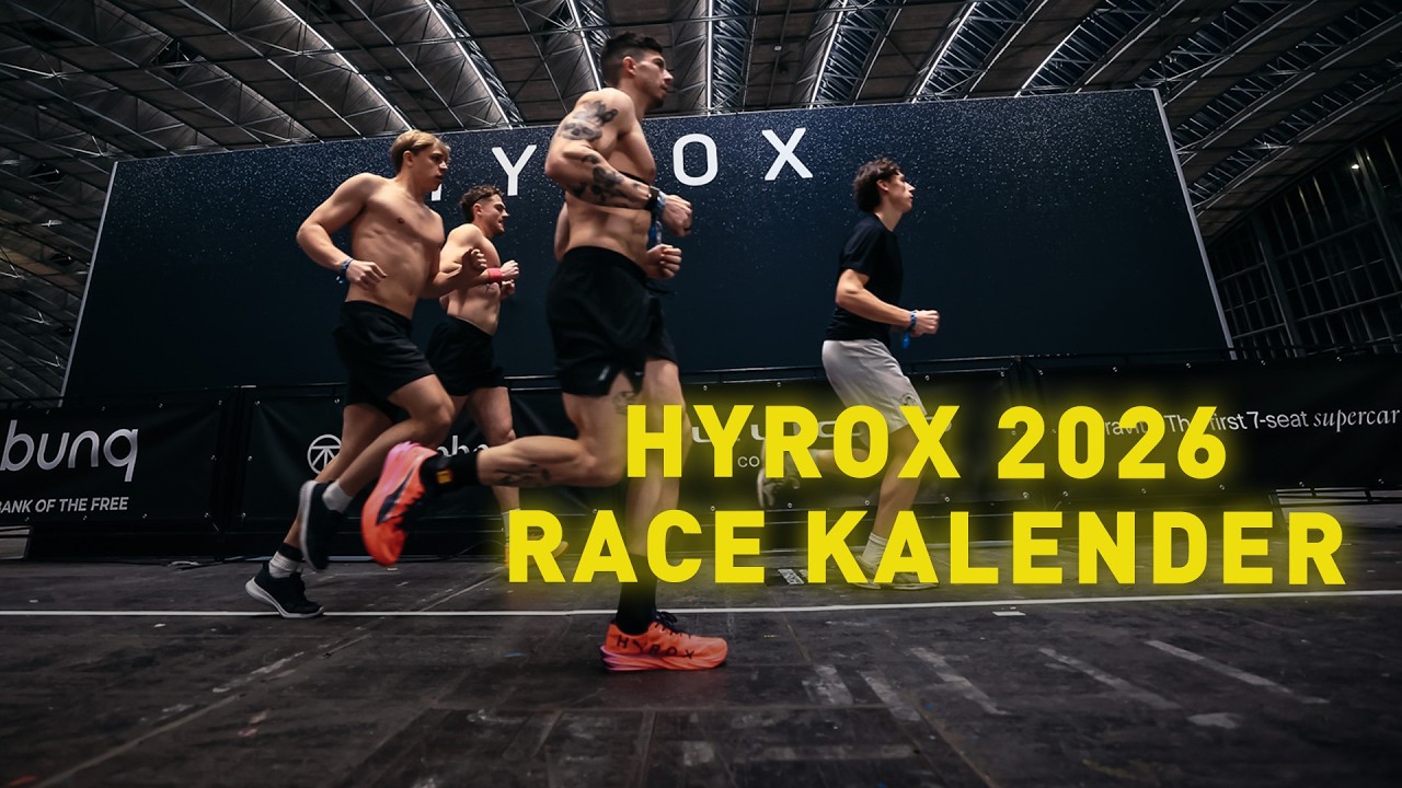 HYROX Kalender 2026 Diese Rennen stehen in der zweiten Jahreshälfte an