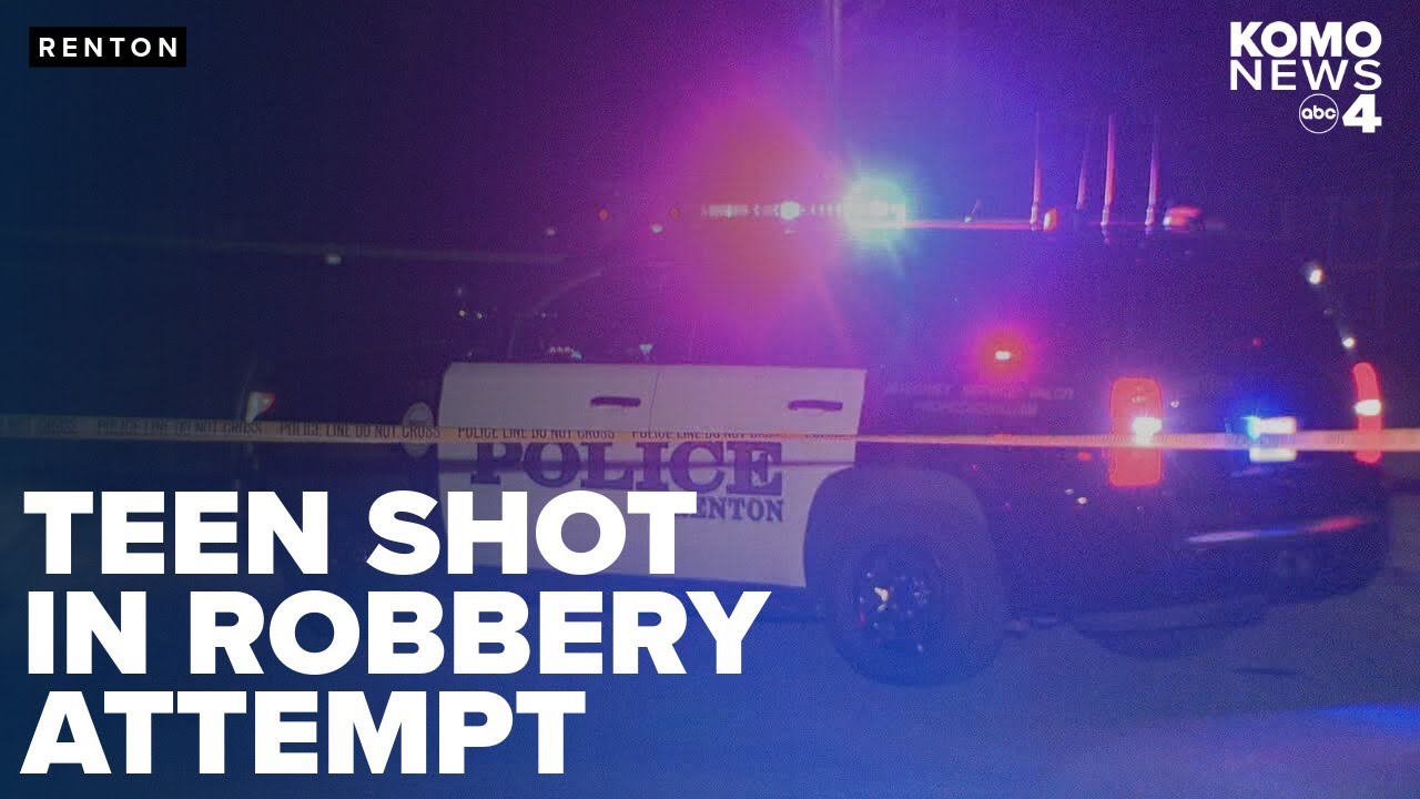 18-year-old shot 'multiple times' in Renton robbery attempt