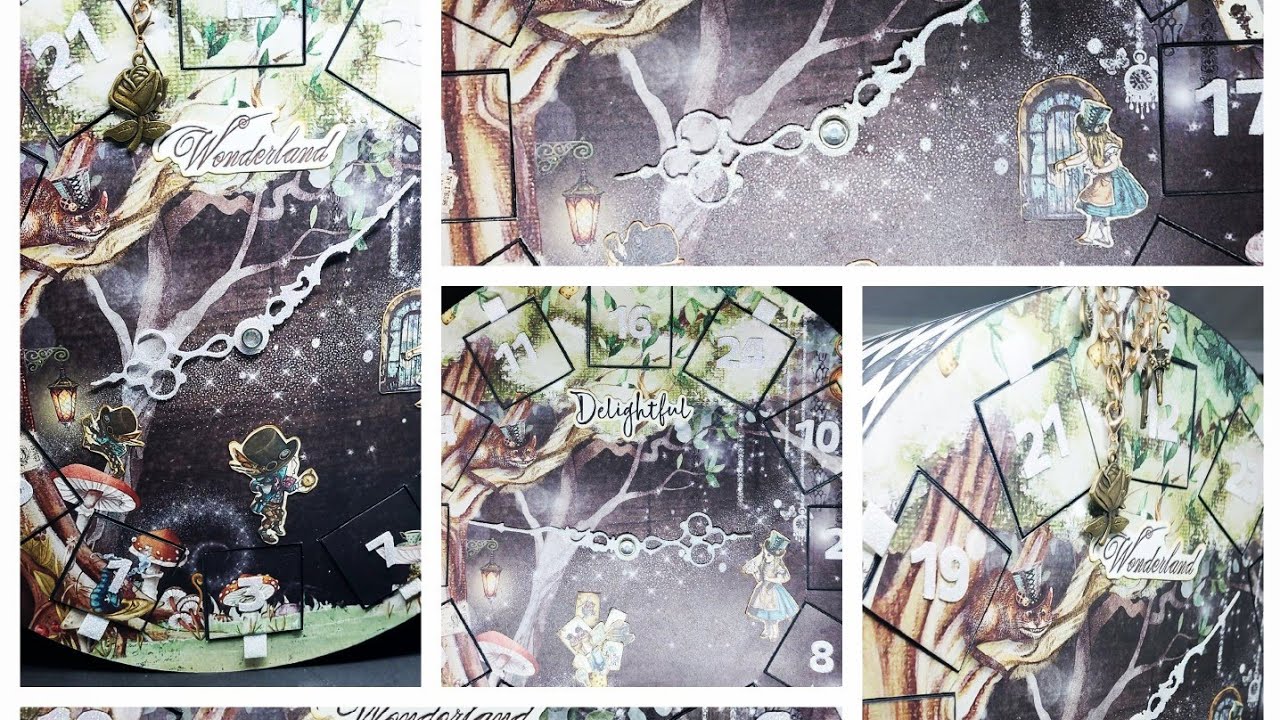 tuto scrapbooking calendrier de l'avent DT Scrapnjoy