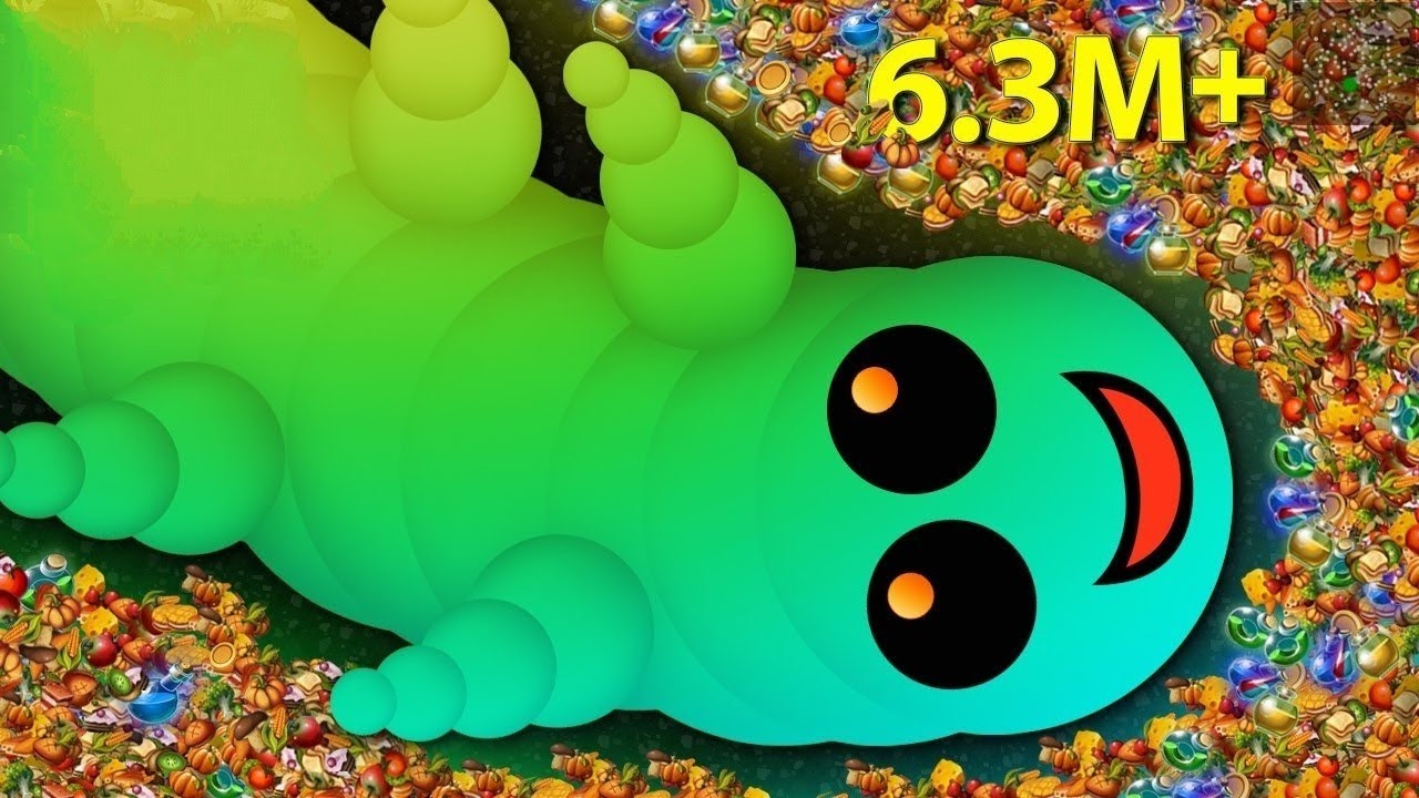 Biggest Slither Snake in Worms Zone.io | Worms zone Trick And Hack | D Lady Ninja