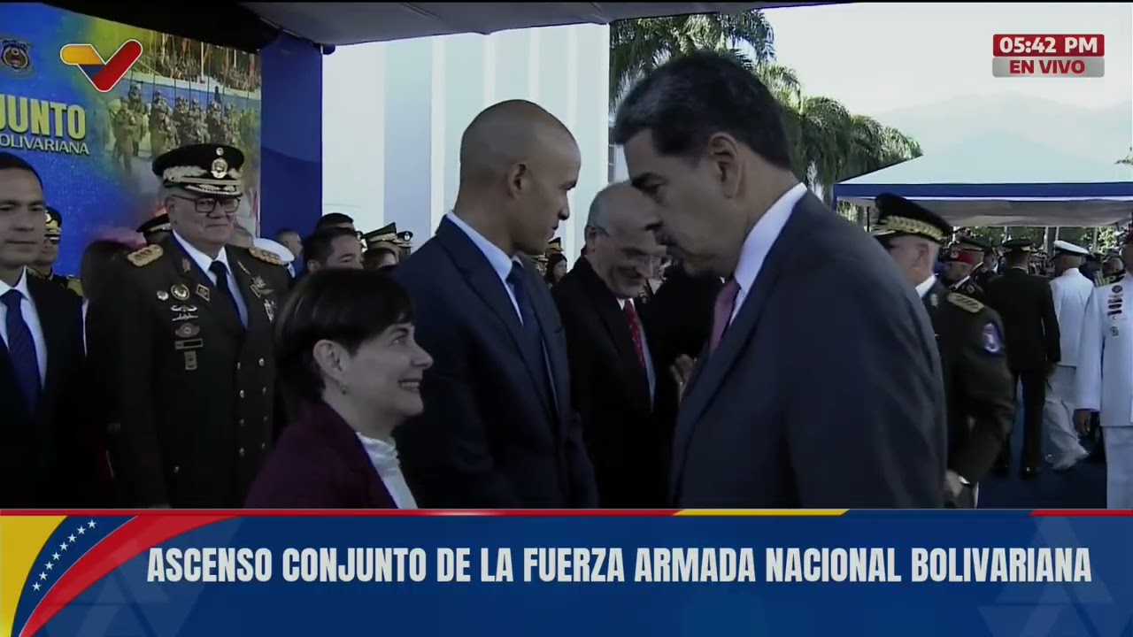Maduro realiza acto de ascensos en la Fuerza Armada Nacional Bolivariana, 7 de julio de 2025