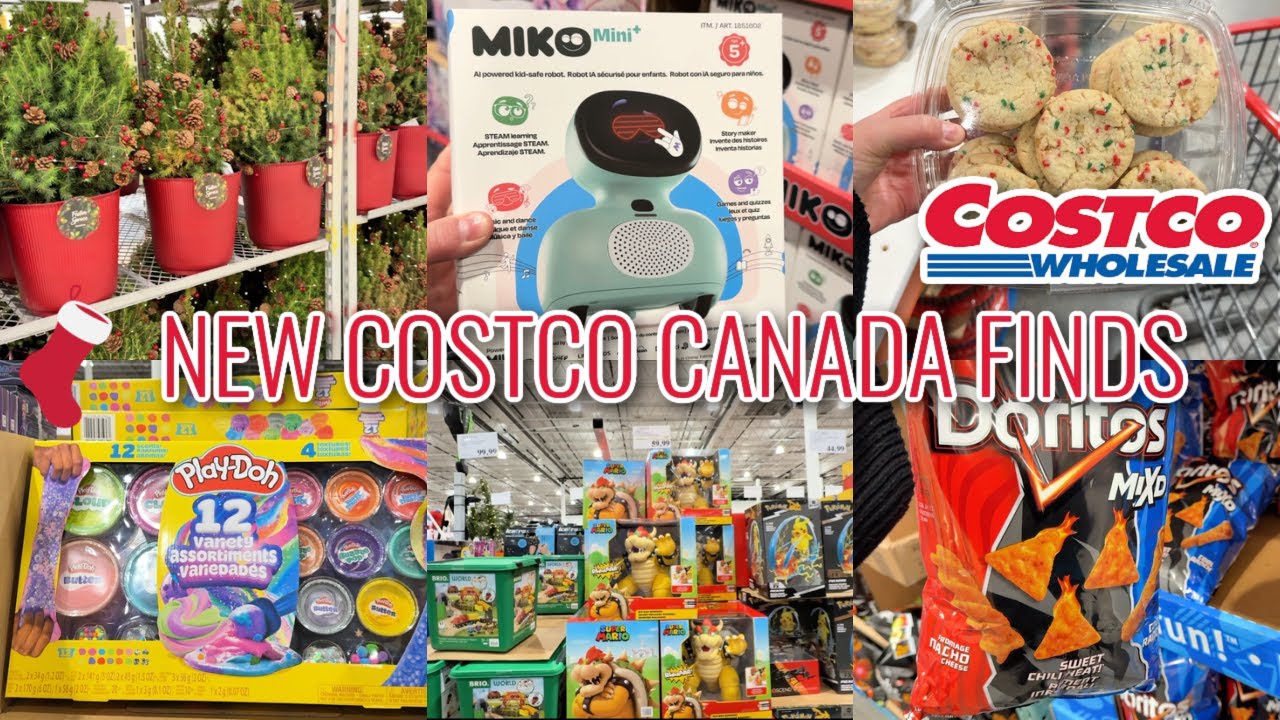 Отличные праздничные находки в Costco Canada 2025 | Подарки, декор и наполнители для чулок! 🎅