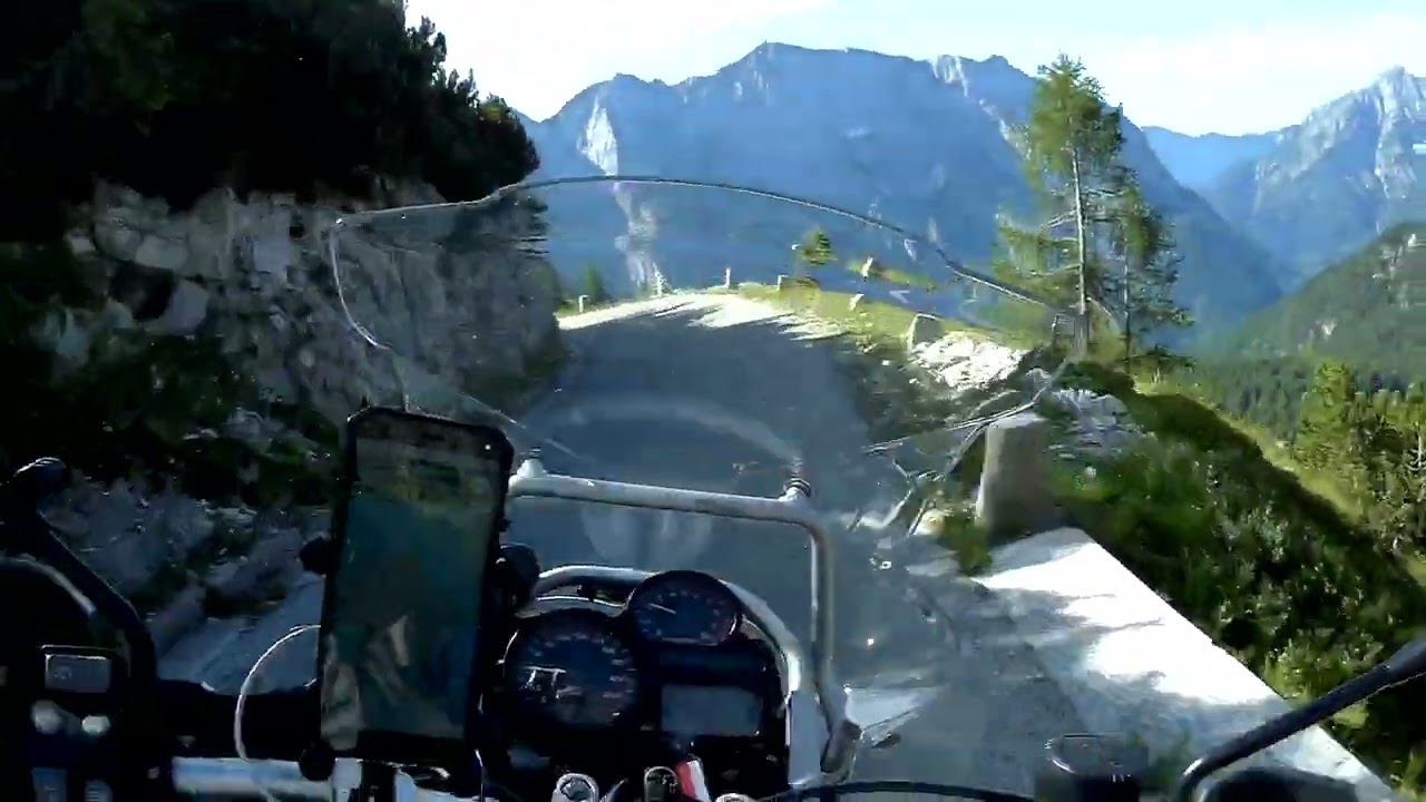 Mangartsko sedlo - Slovenia in moto - Słowenia motocyklem - Mangart